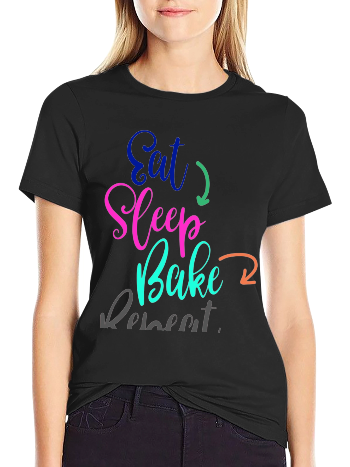 Eat Sleep Bake Repeat T-Shirt