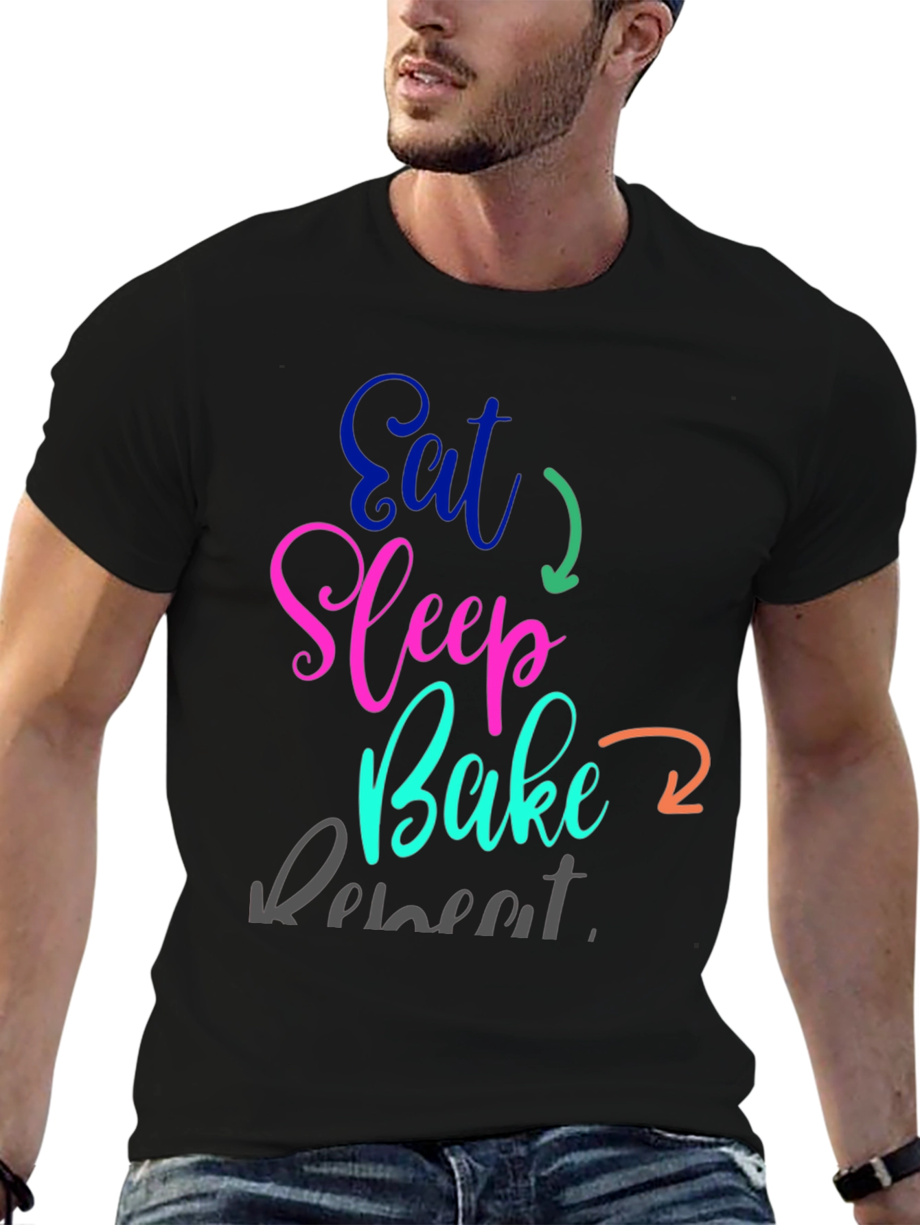 Eat Sleep Bake Repeat T-Shirt