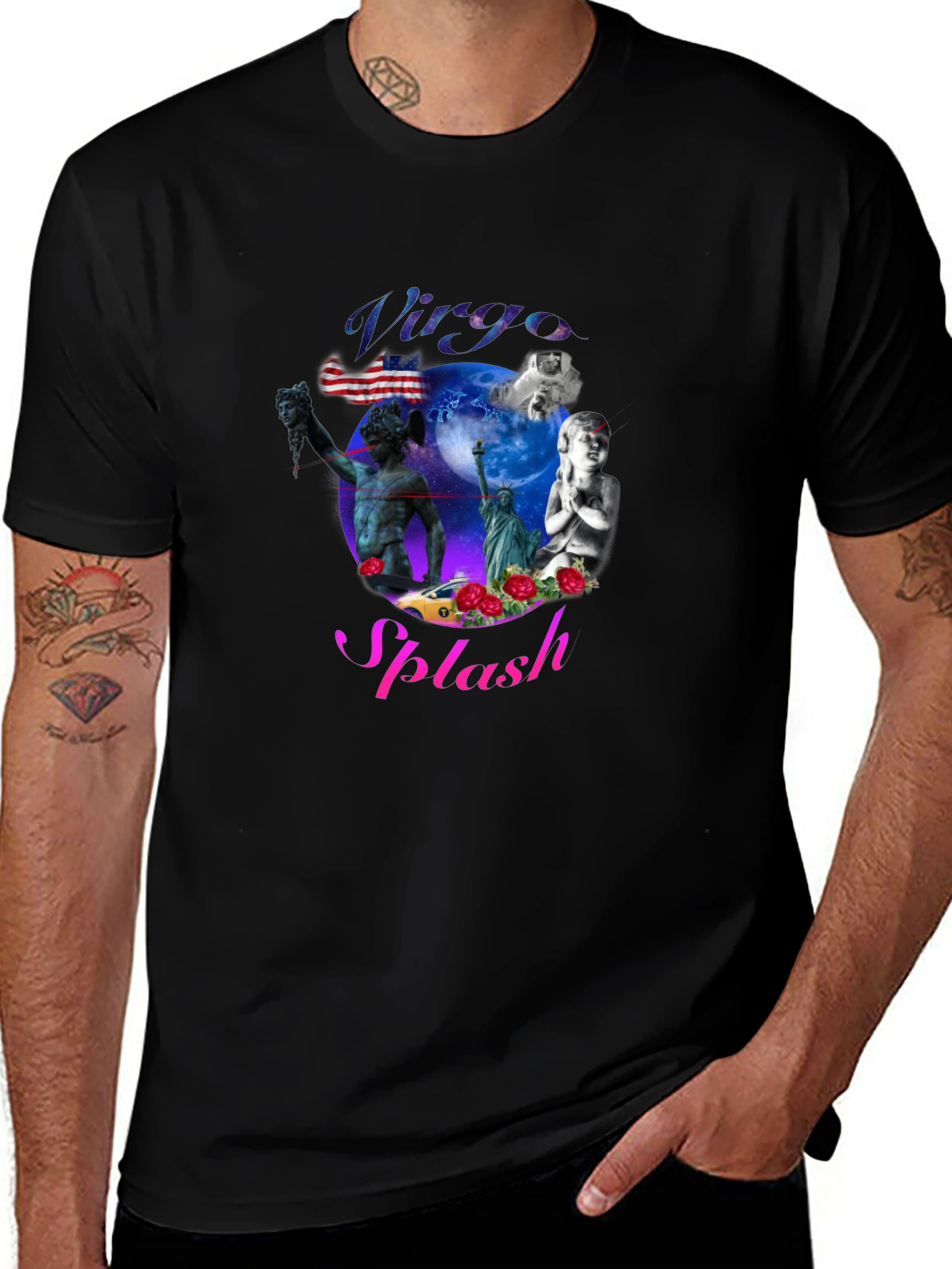 Virgo Splash Graphic T-Shirt