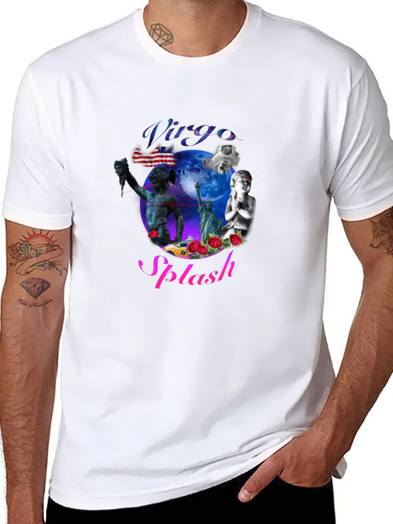 Virgo Splash Graphic T-Shirt