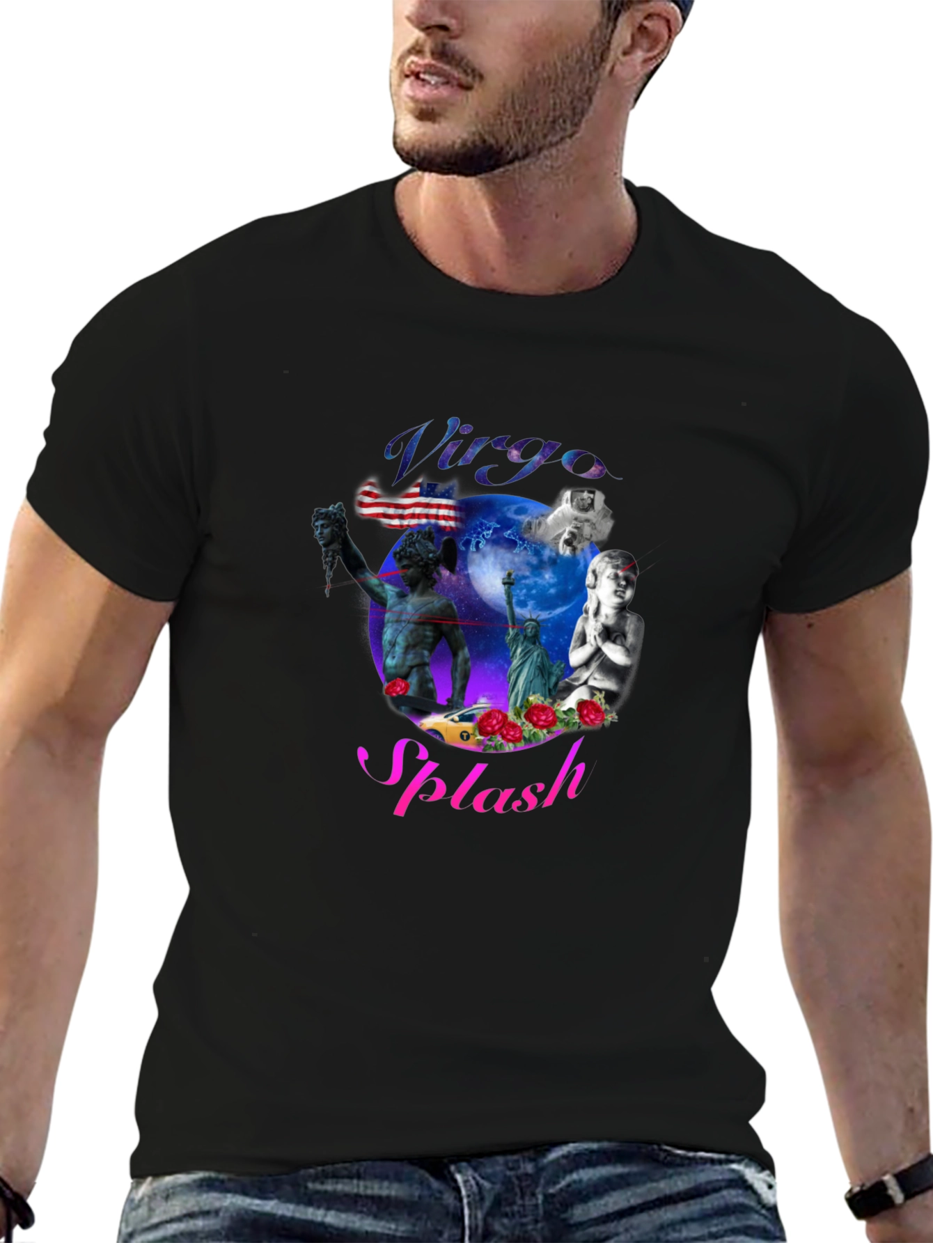 Virgo Splash Graphic T-Shirt