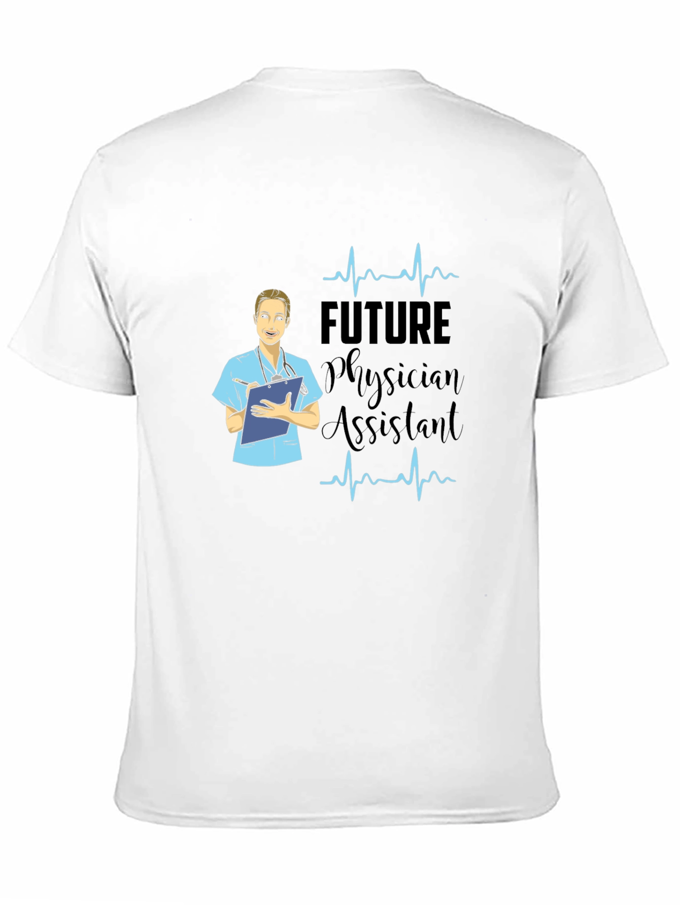 Future Physician Assistant Black T-Shirt