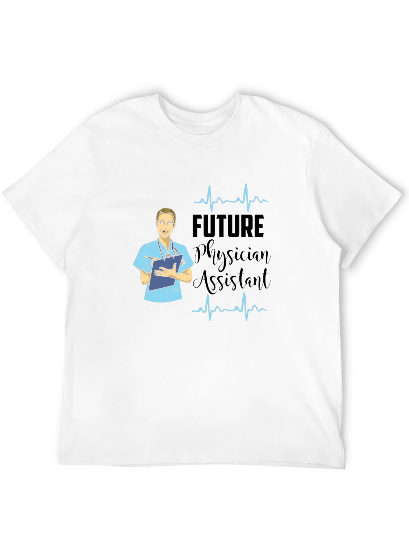 Future Physician Assistant Black T-Shirt