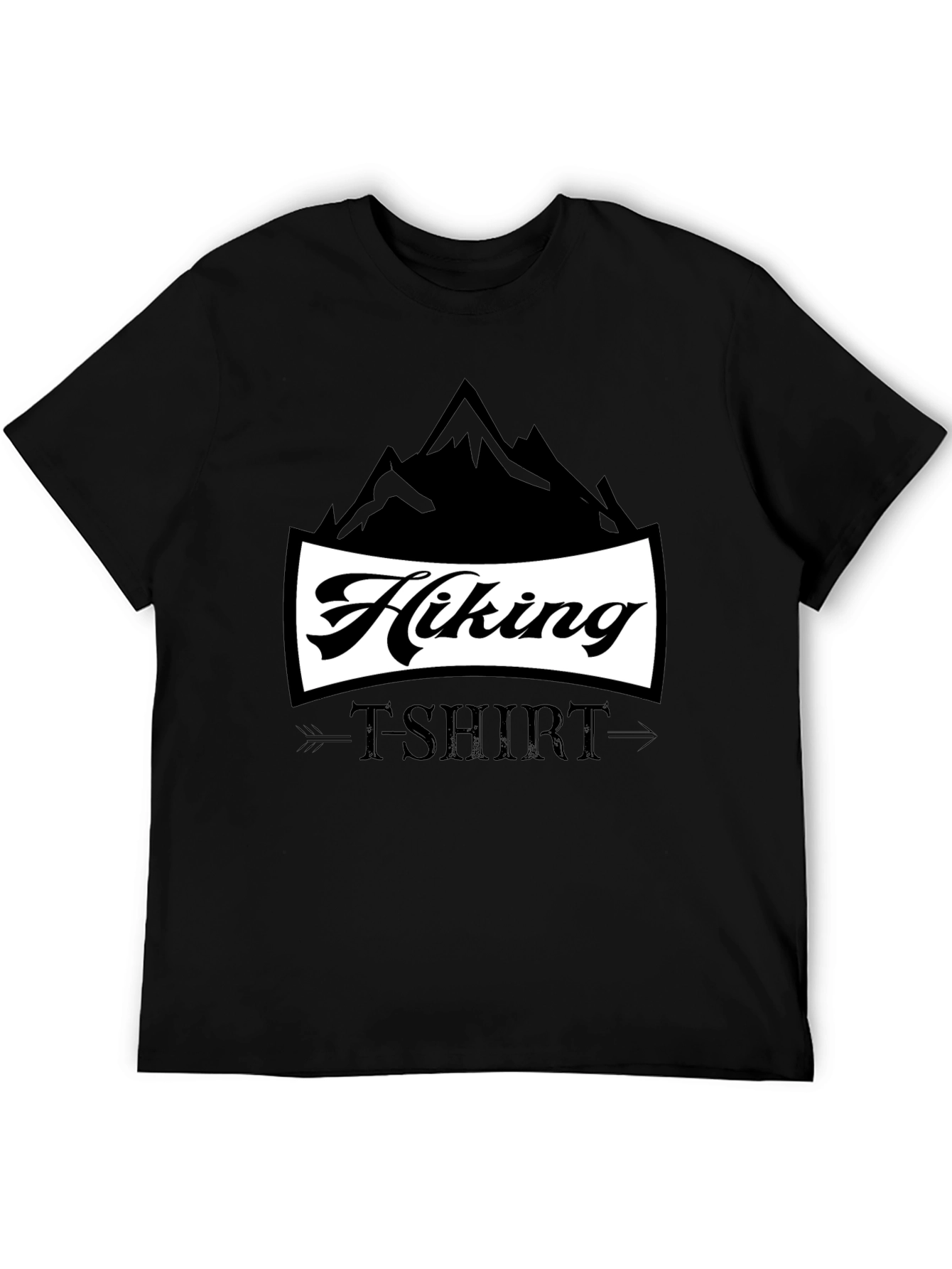 Hiking T-Shirt - Mountain Design