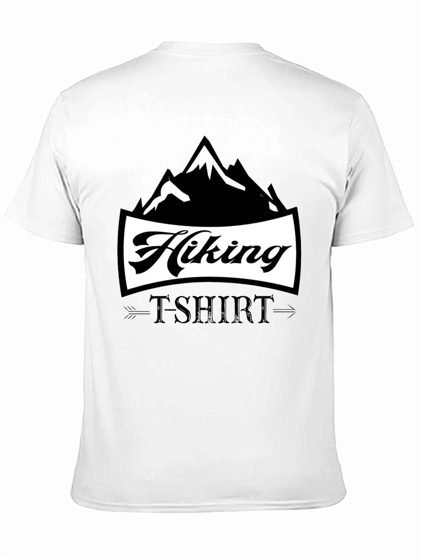 Hiking T-Shirt - Mountain Design