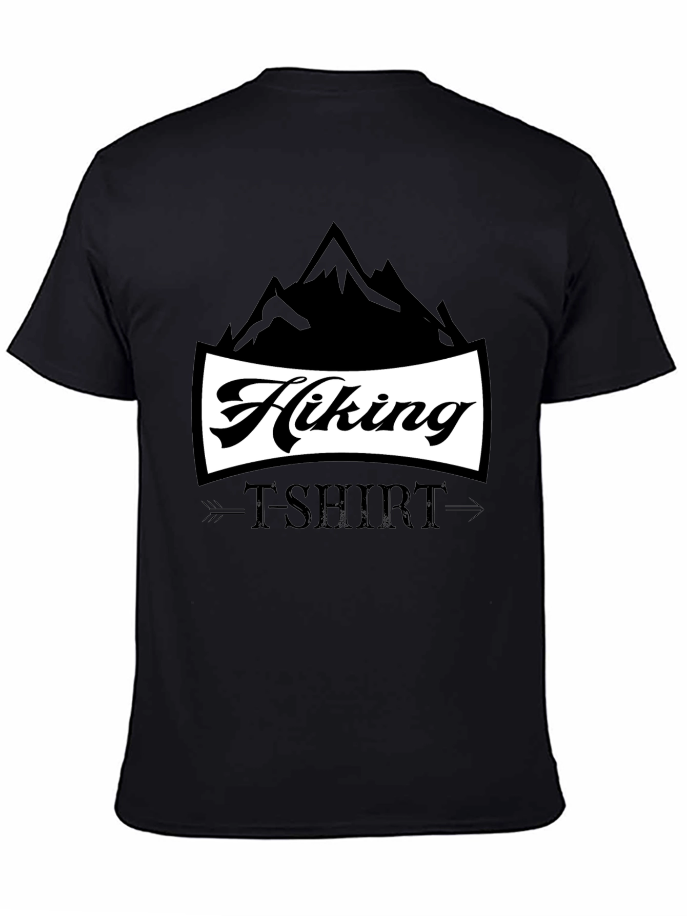 Hiking T-Shirt - Mountain Design