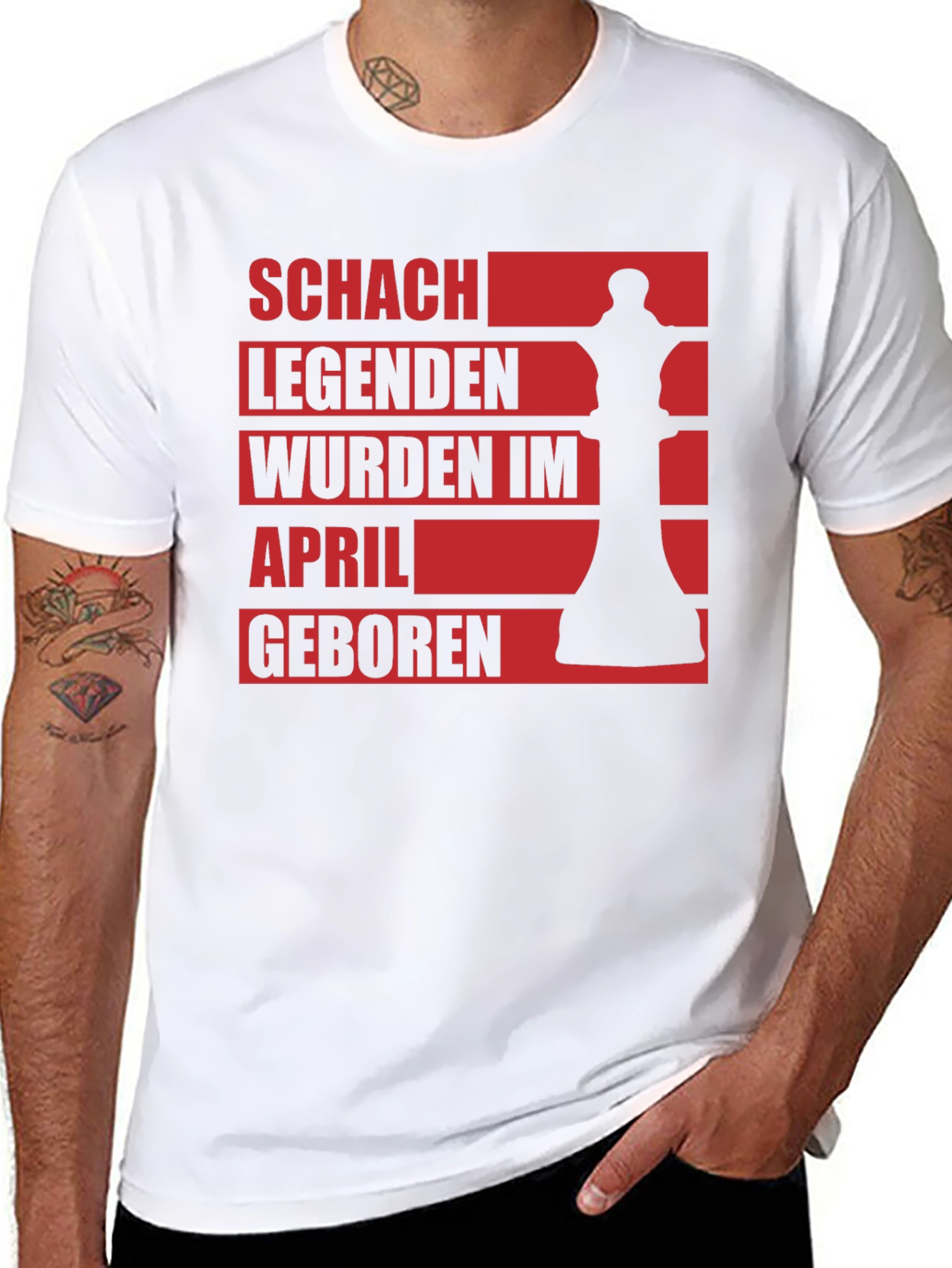 Chess Legends Born in April T-Shirt