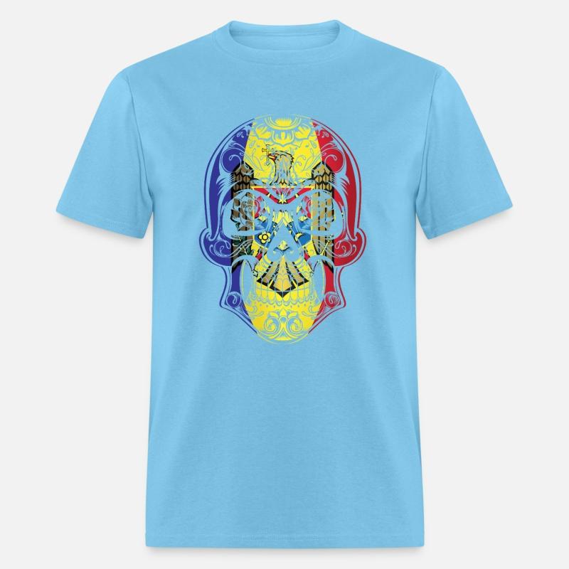 Moldova X Head Skull Flag