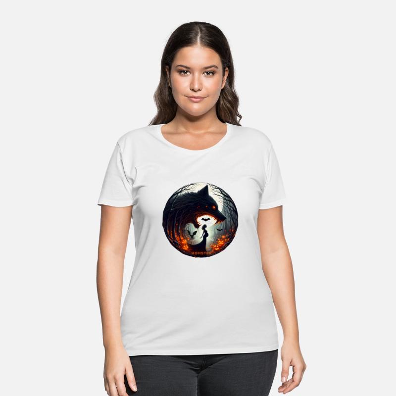 Momster Baby Announcement - Spooky Wolf Themed