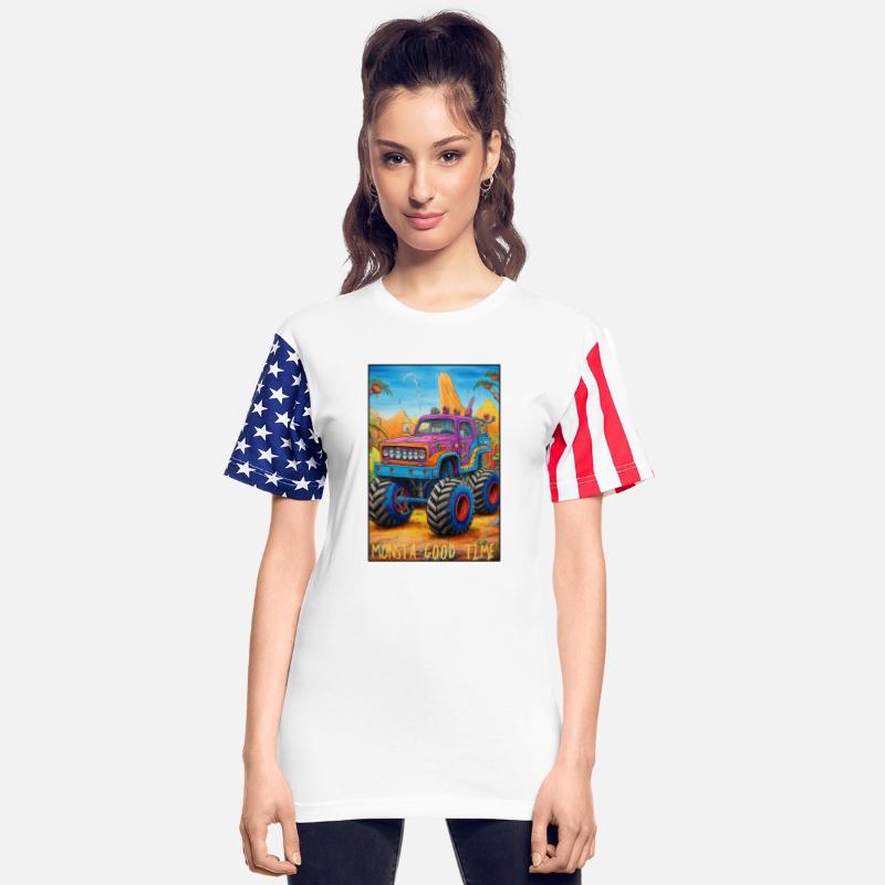 Monster Good Time Kid's Crayon Drawing