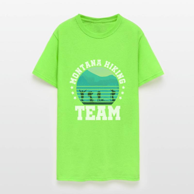 Montana Hiking Team Mountain Camper Trekking