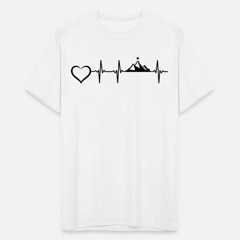 Mountain Heartbeat Heart - Mountain Trekking Mount