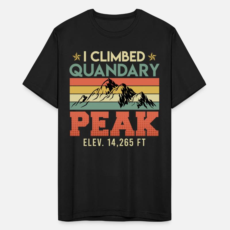 Mountaineers Climbing Quandary Peak Summit