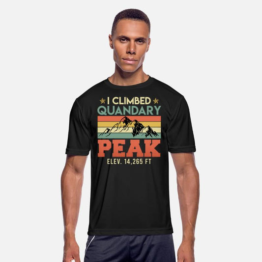 Mountaineers Climbing Quandary Peak Summit