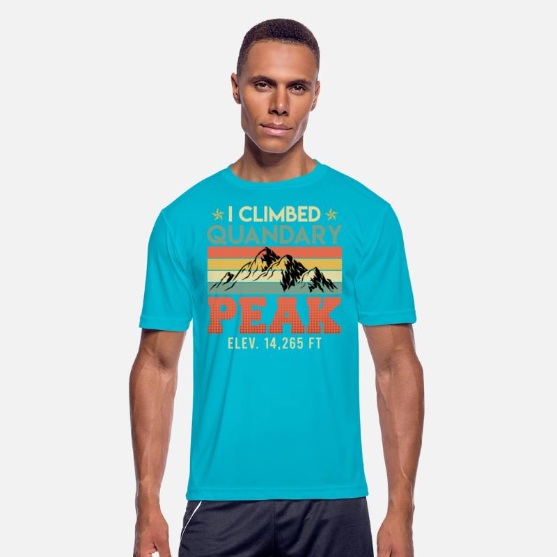 Mountaineers Climbing Quandary Peak Summit