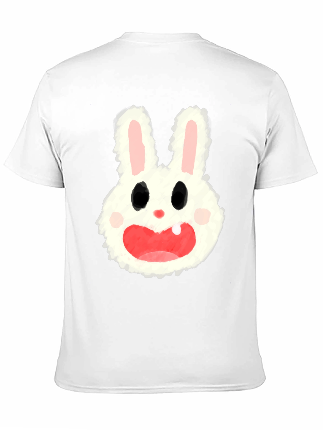 Funny Bunny Graphic T-Shirt - Soft Cotton Tee