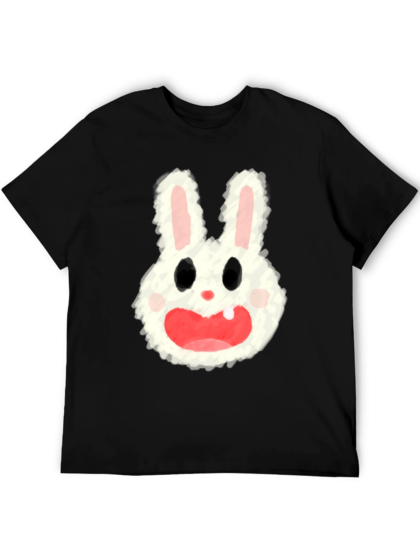 Funny Bunny Graphic T-Shirt - Soft Cotton Tee