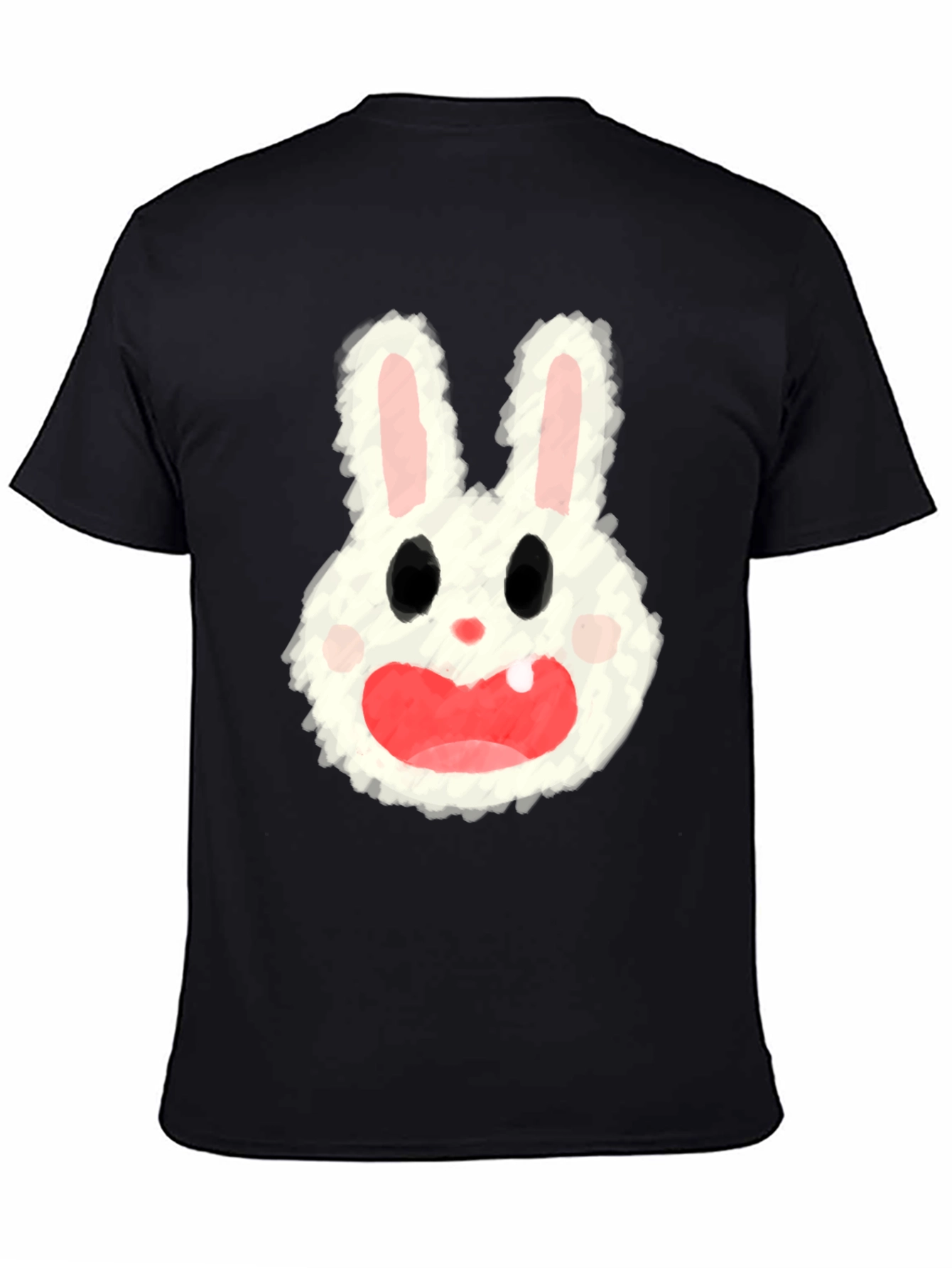 Funny Bunny Graphic T-Shirt - Soft Cotton Tee
