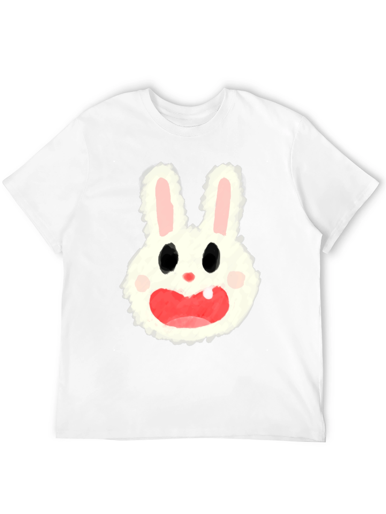 Funny Bunny Graphic T-Shirt - Soft Cotton Tee
