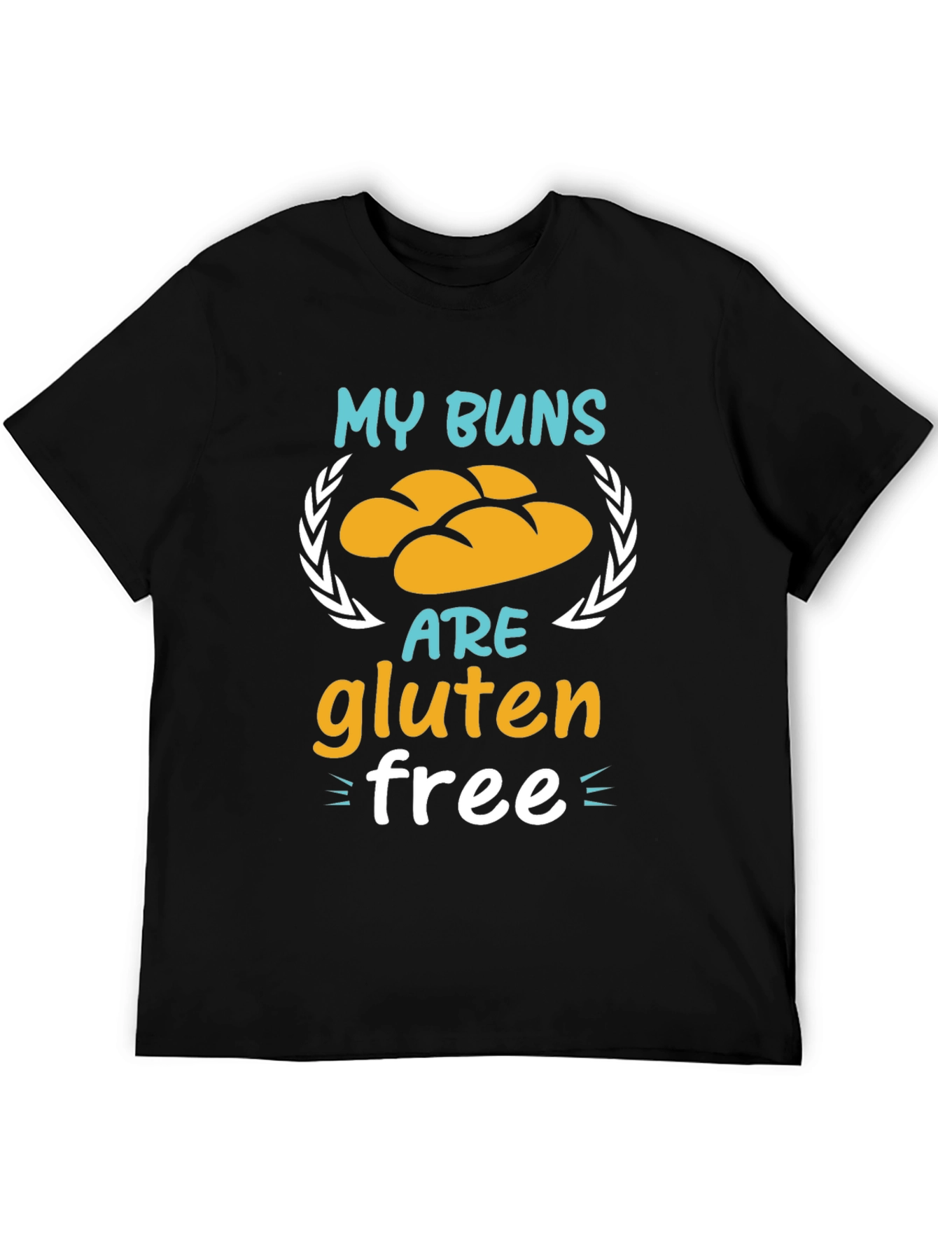 Gluten-Free Buns Graphic T-Shirt