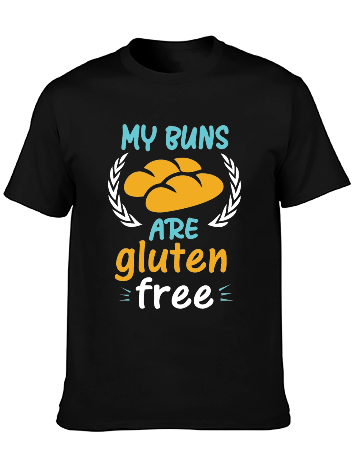 Gluten-Free Buns Graphic T-Shirt