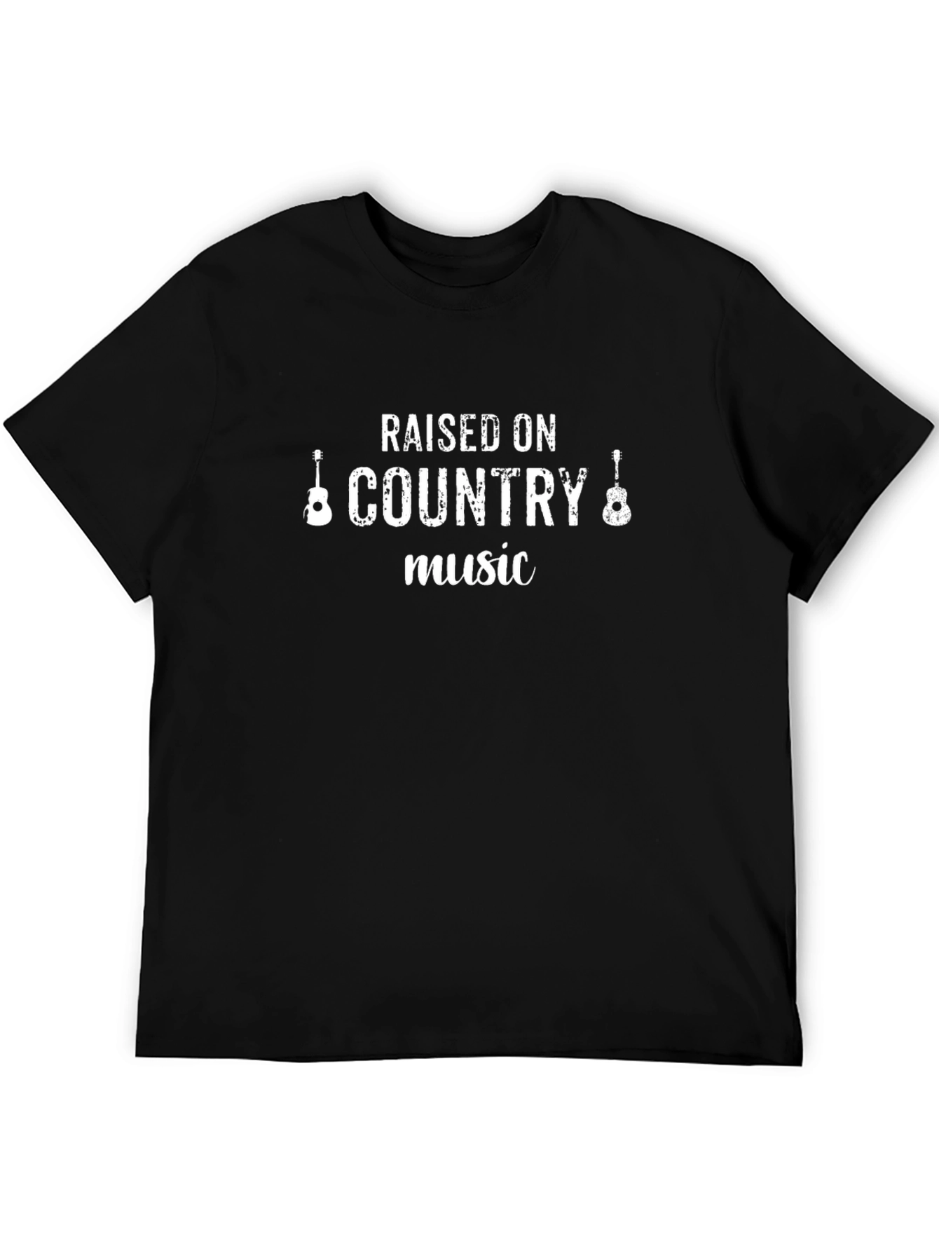 Raised on Country Music Graphic Tee