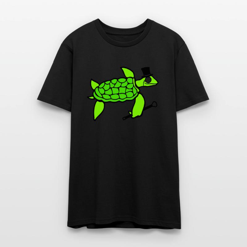 Mr. Water Turtle Sir Monocle Glasses Top Hat Rich