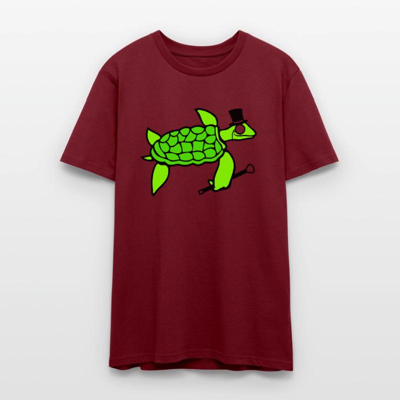 Mr. Water Turtle Sir Monocle Glasses Top Hat Rich