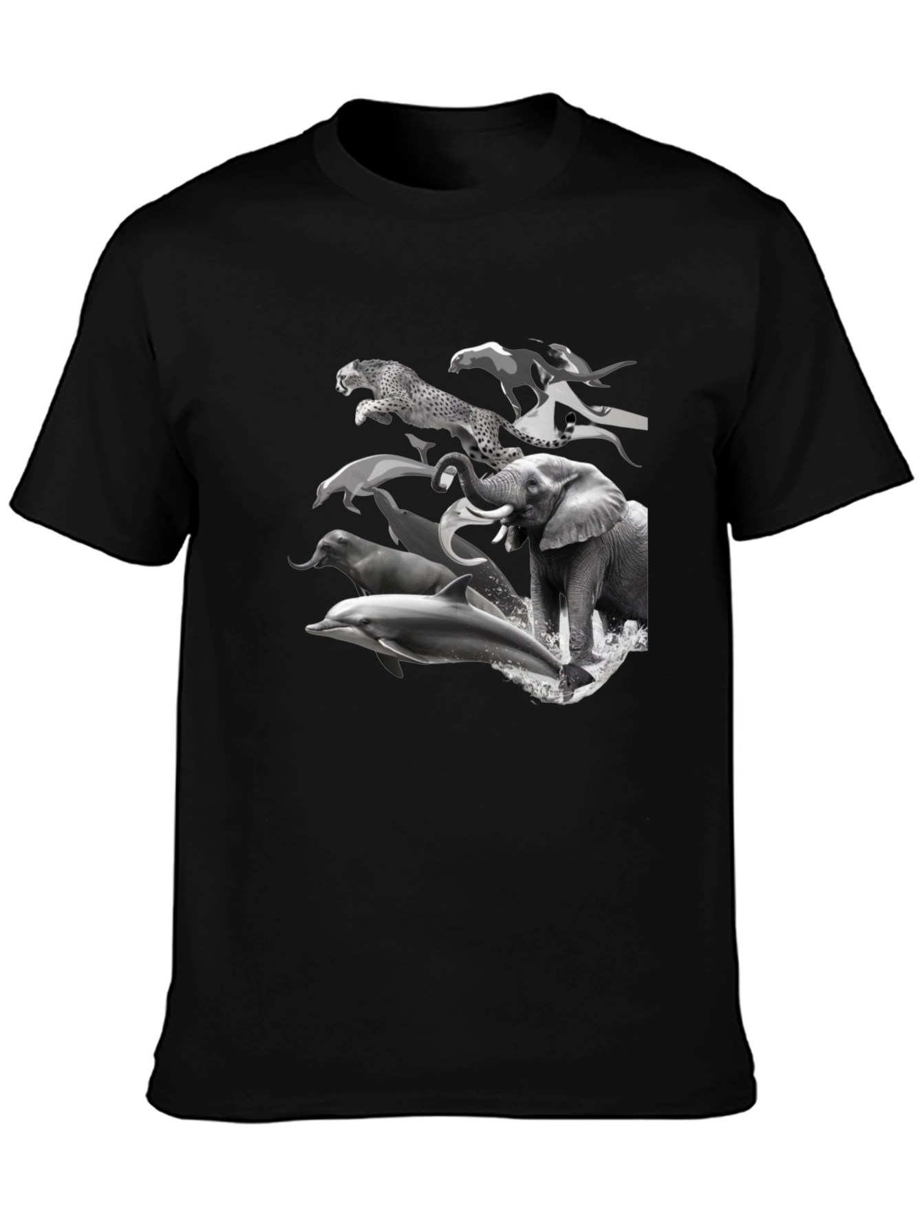 Animal Kingdom Black T-Shirt