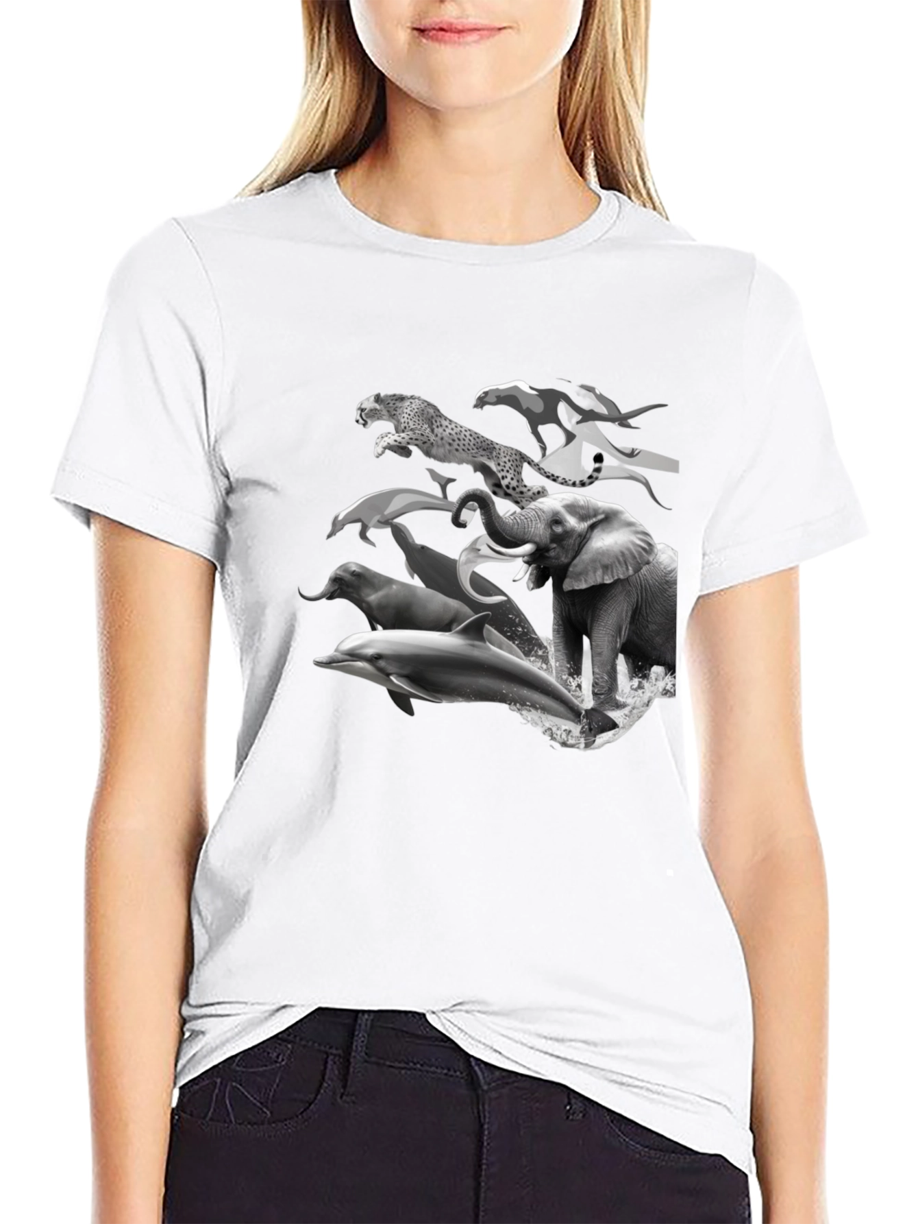 Animal Kingdom Black T-Shirt