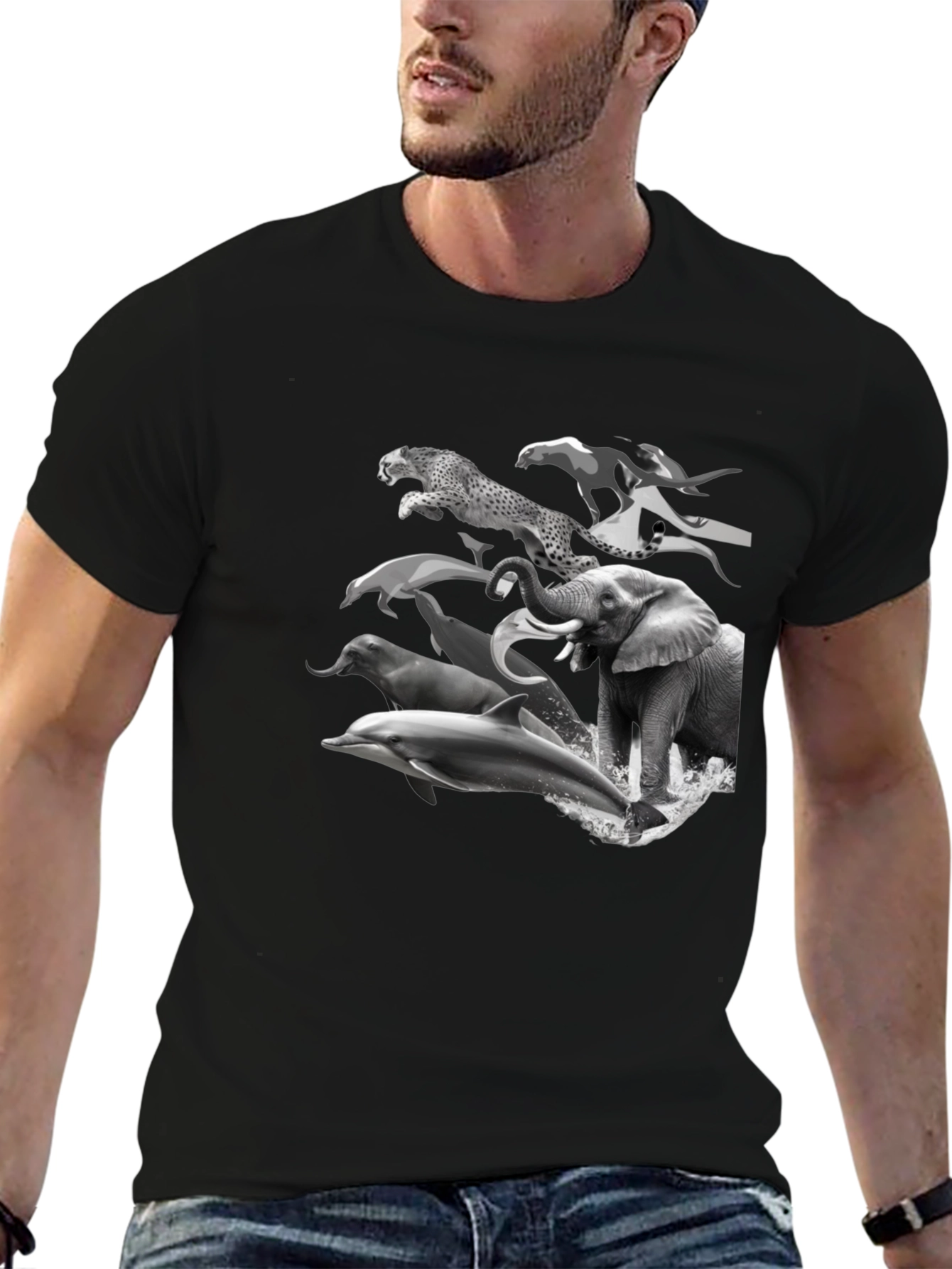 Animal Kingdom Black T-Shirt