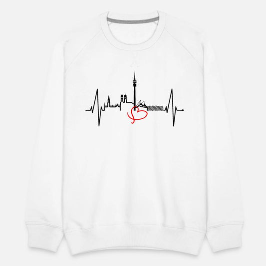 Munich Skyline Heartbeat Bavarian Oktoberfest Gift