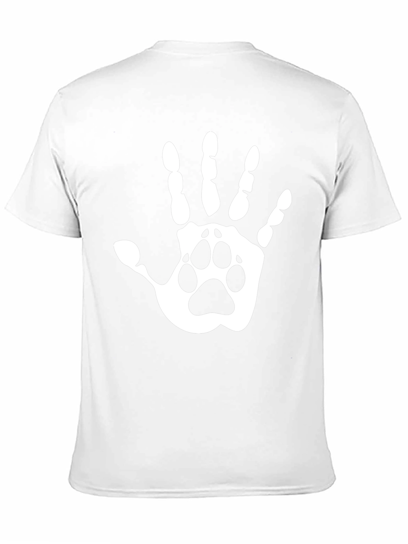 Paw Print Hand T-Shirt
