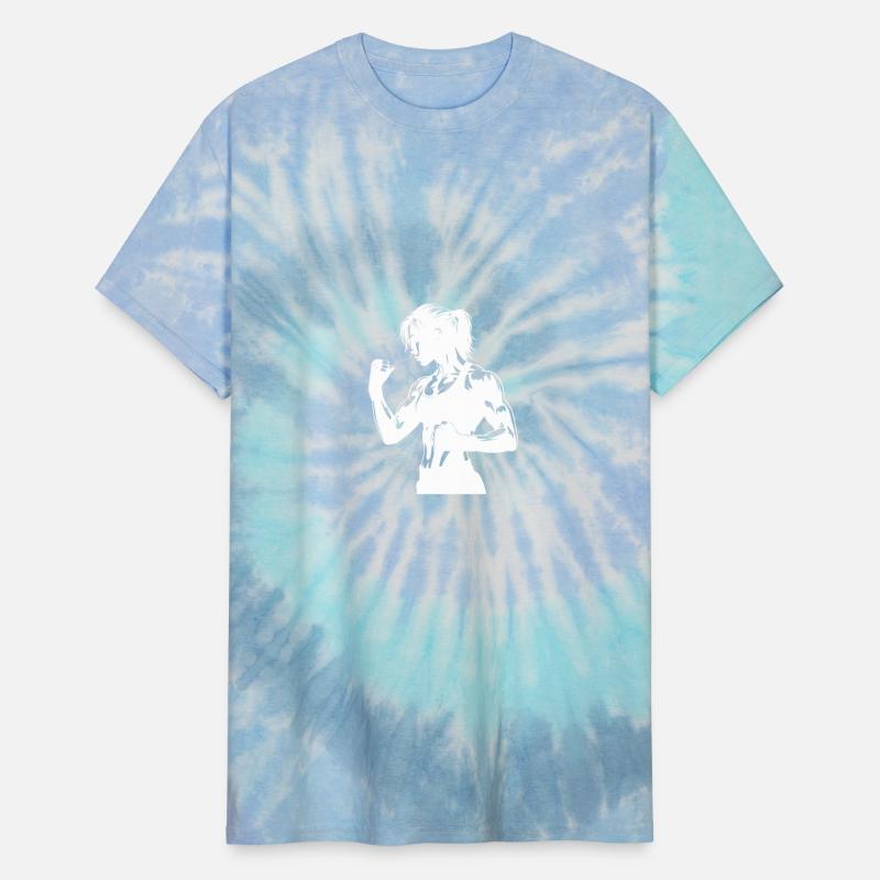 Muscular Boxer In Shadow Style Strong Expression