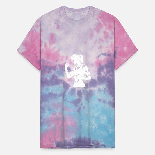 Muscular Boxer In Shadow Style Strong Expression