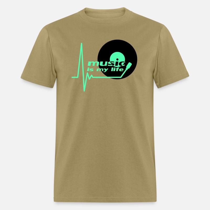 Music is my Party Life Vinyl Record Plate Pulse