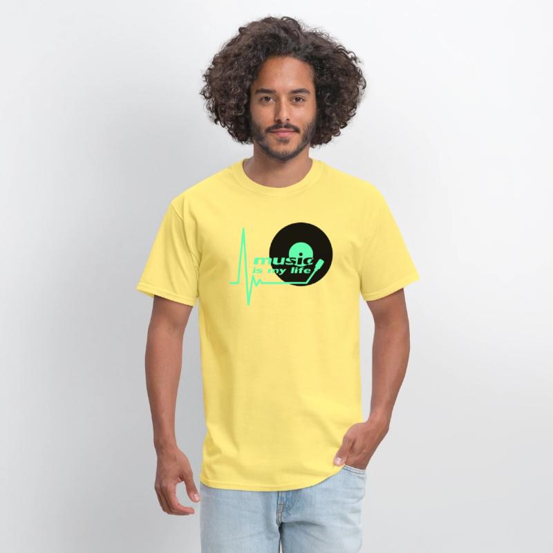 Music is my Party Life Vinyl Record Plate Pulse