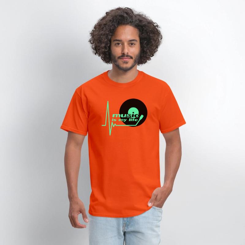 Music is my Party Life Vinyl Record Plate Pulse