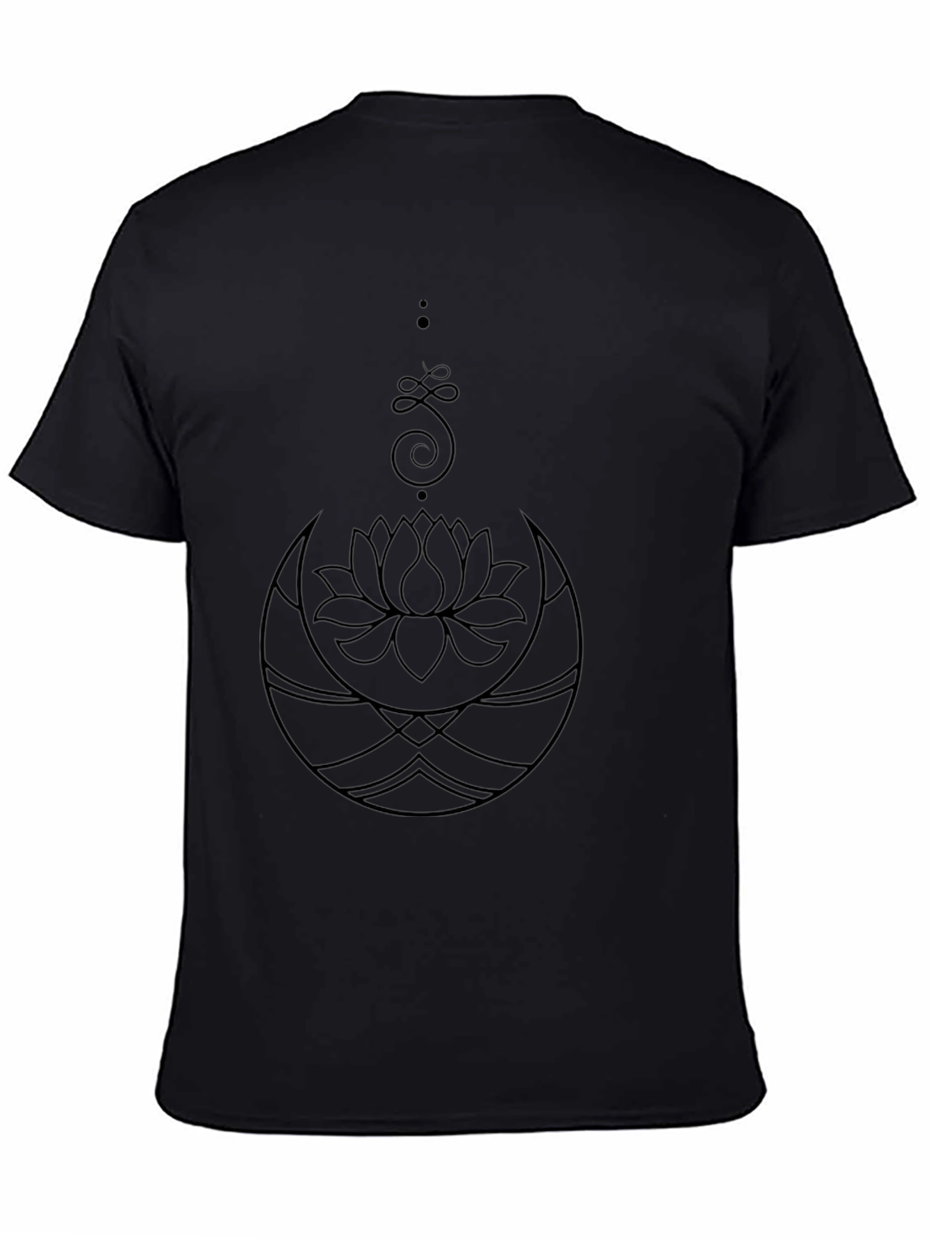 Lotus Flower Graphic T-Shirt