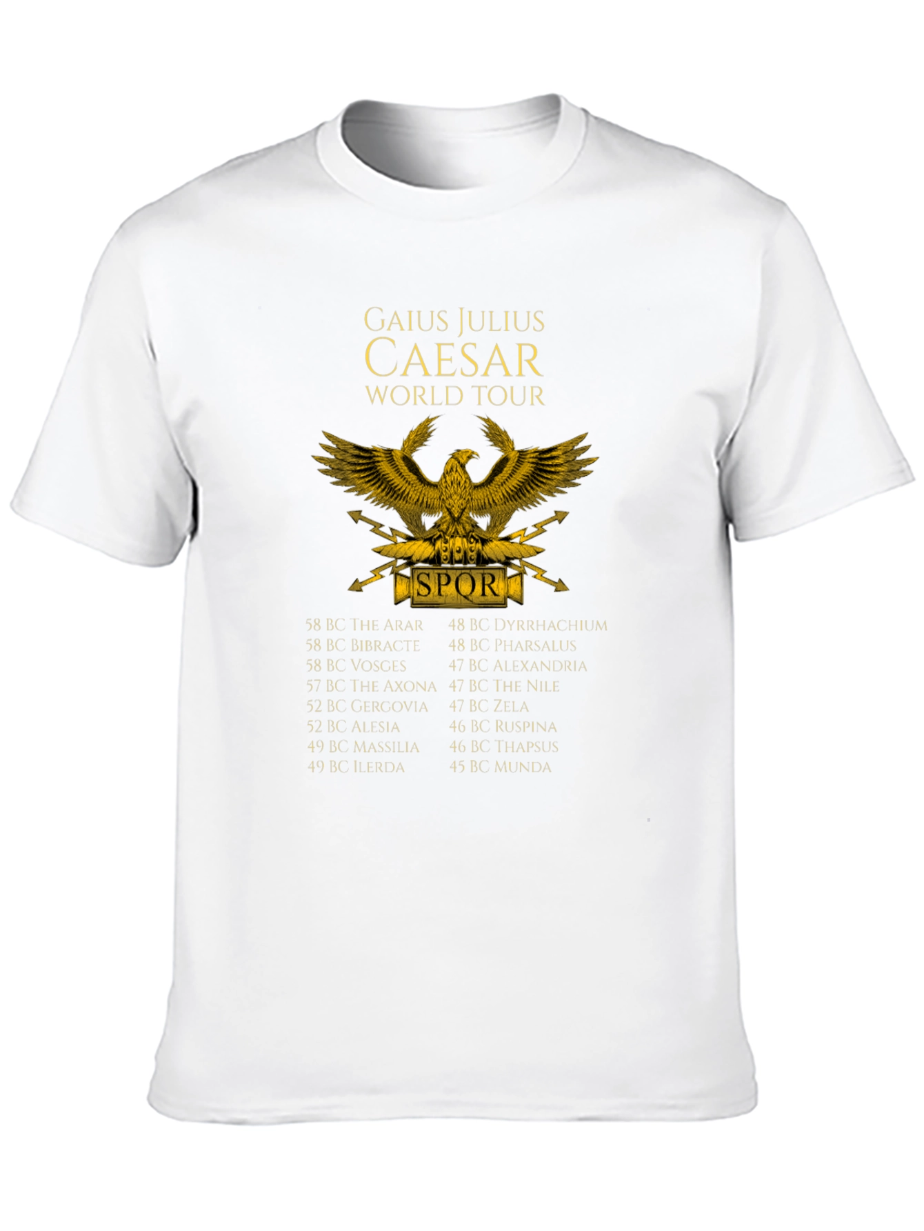 Gaius Julius Caesar World Tour T-Shirt