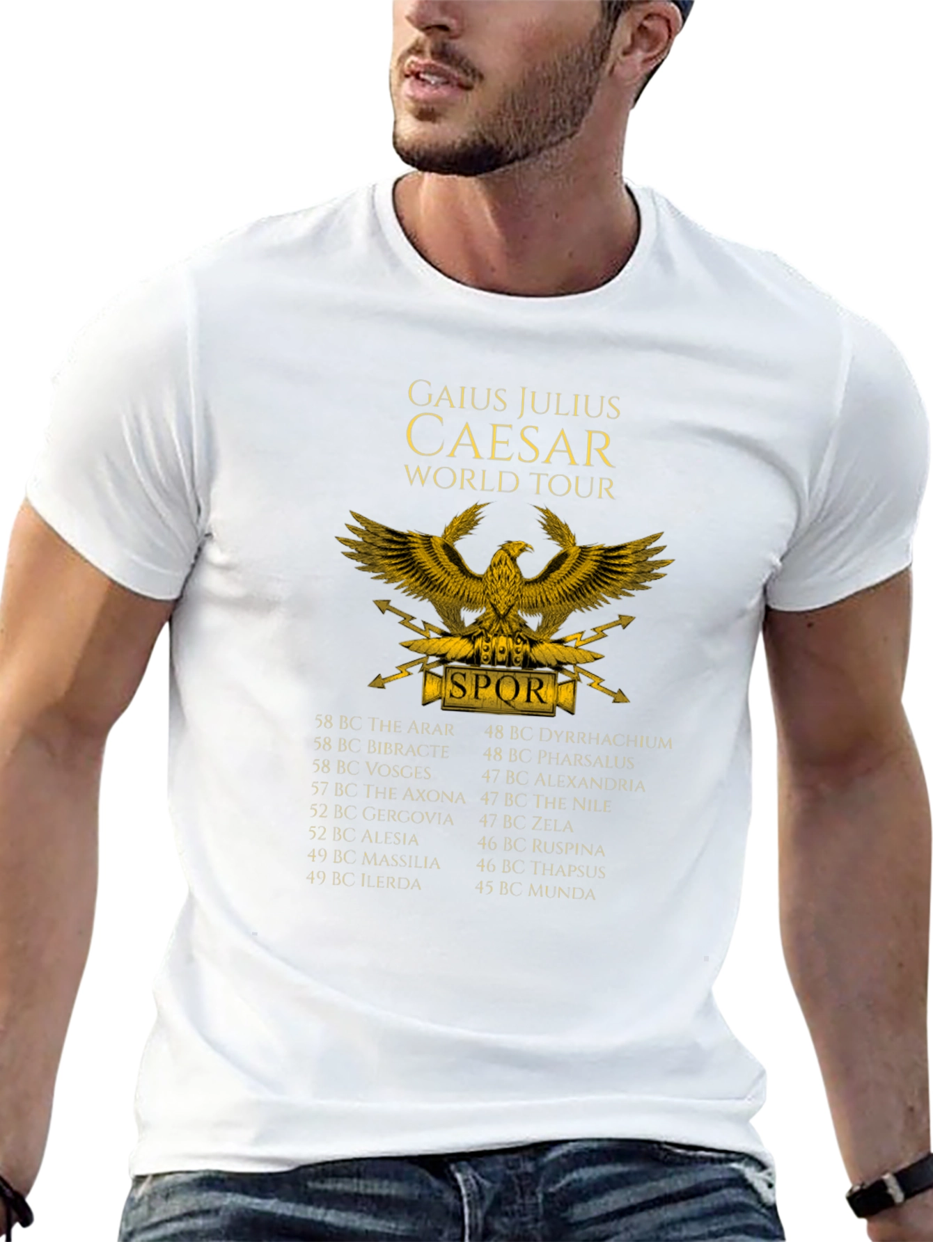 Gaius Julius Caesar World Tour T-Shirt