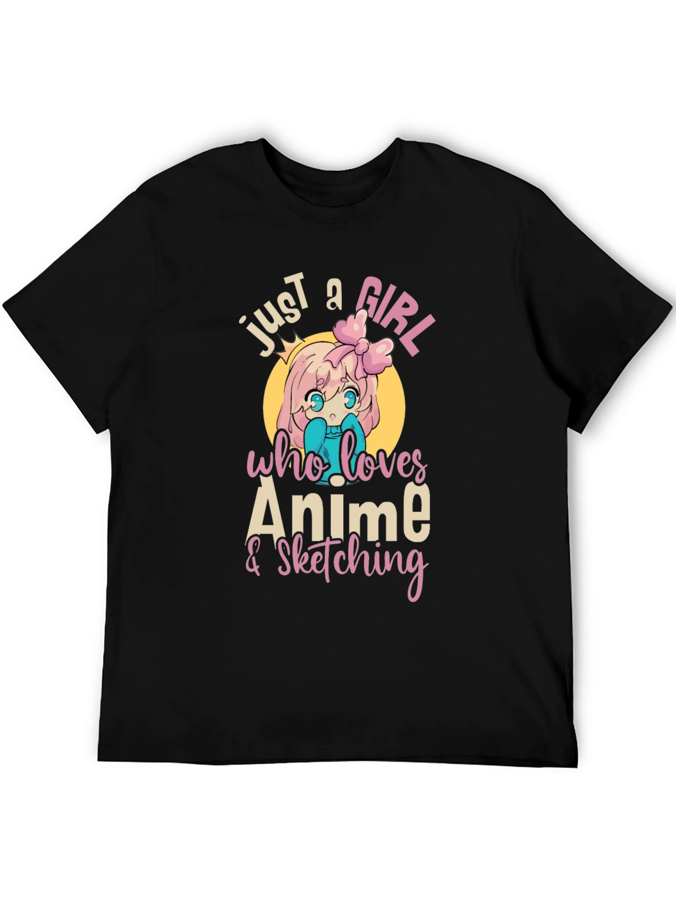 Anime & Sketching Girls T-Shirt