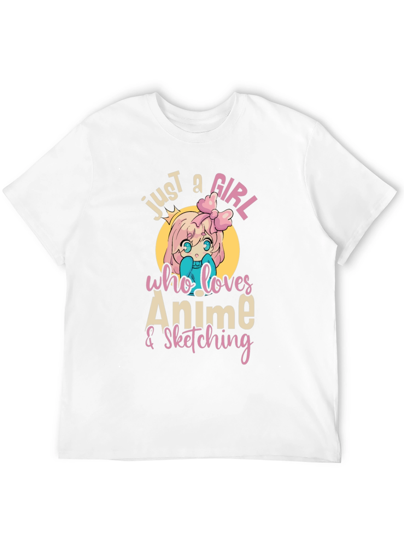 Anime & Sketching Girls T-Shirt
