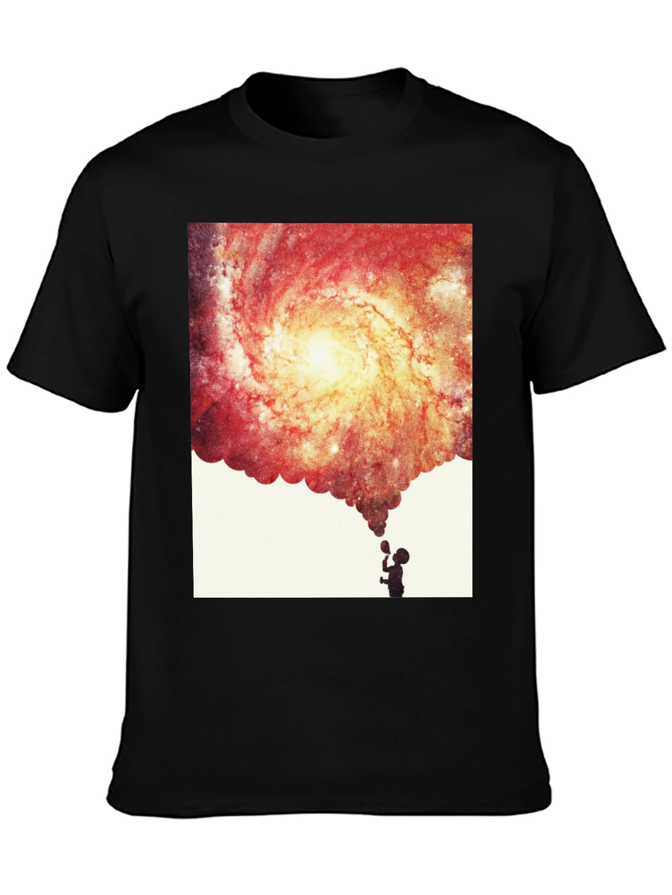 Galaxy Bubble T-Shirt - Unique Graphic Tee