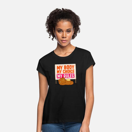 my body my choice my rules sticker