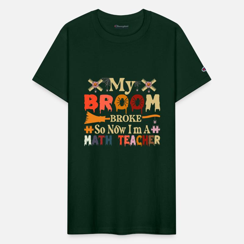 My Broom Broke so Now I'm a math teacher