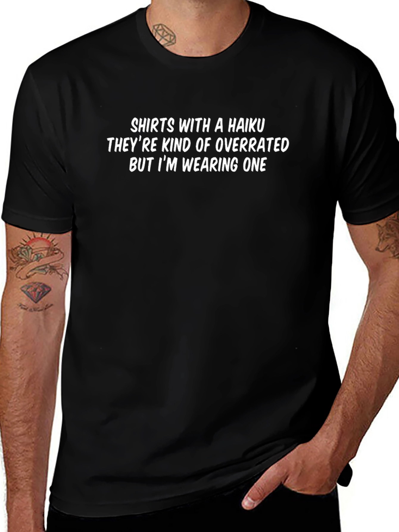 Haiku T-Shirt - Overrated Fun!