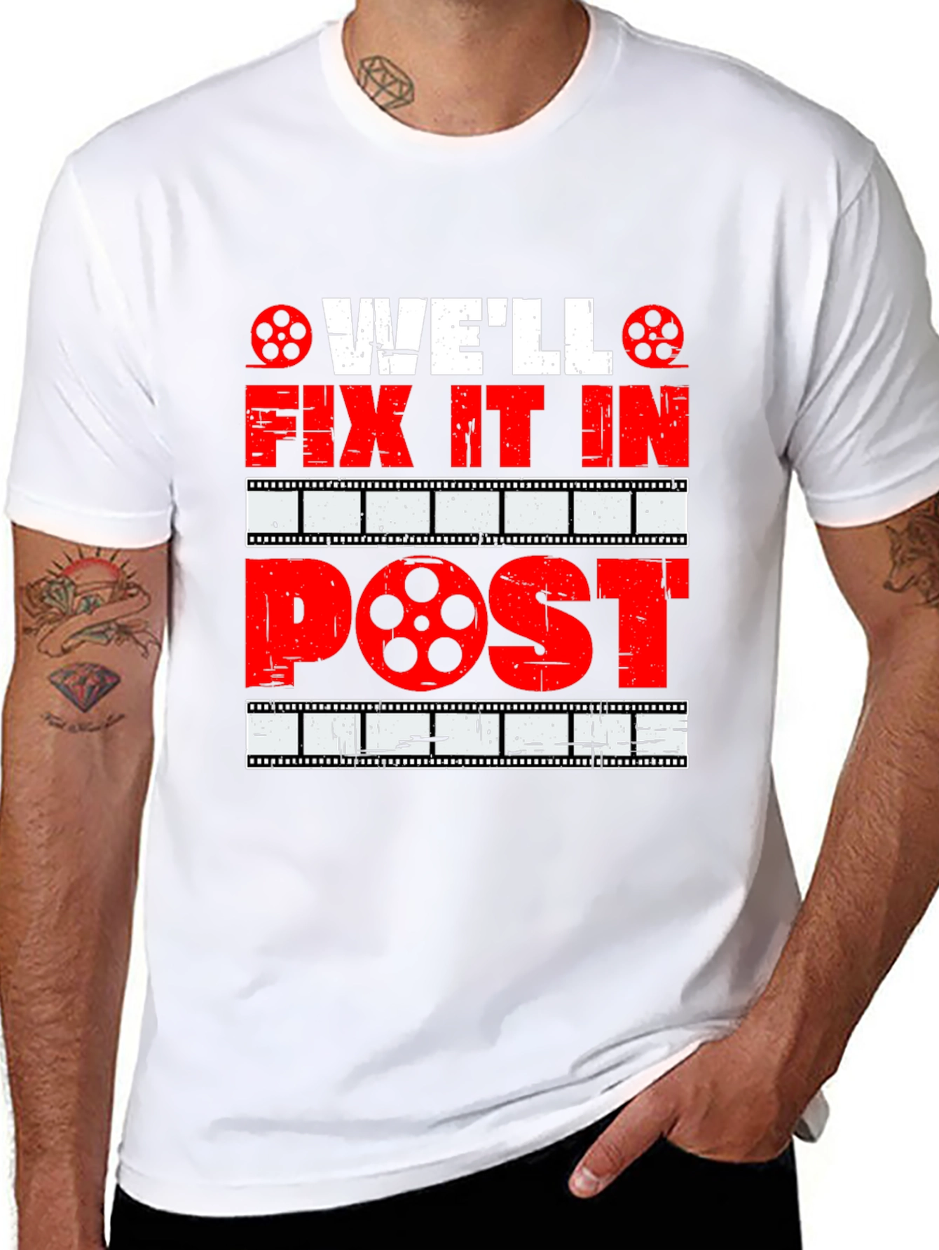 Well Fix It In Post - Movie Lover T-Shirt