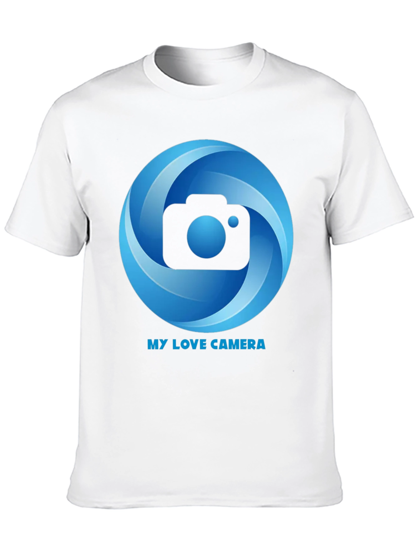 My Love Camera Black Graphic Tee