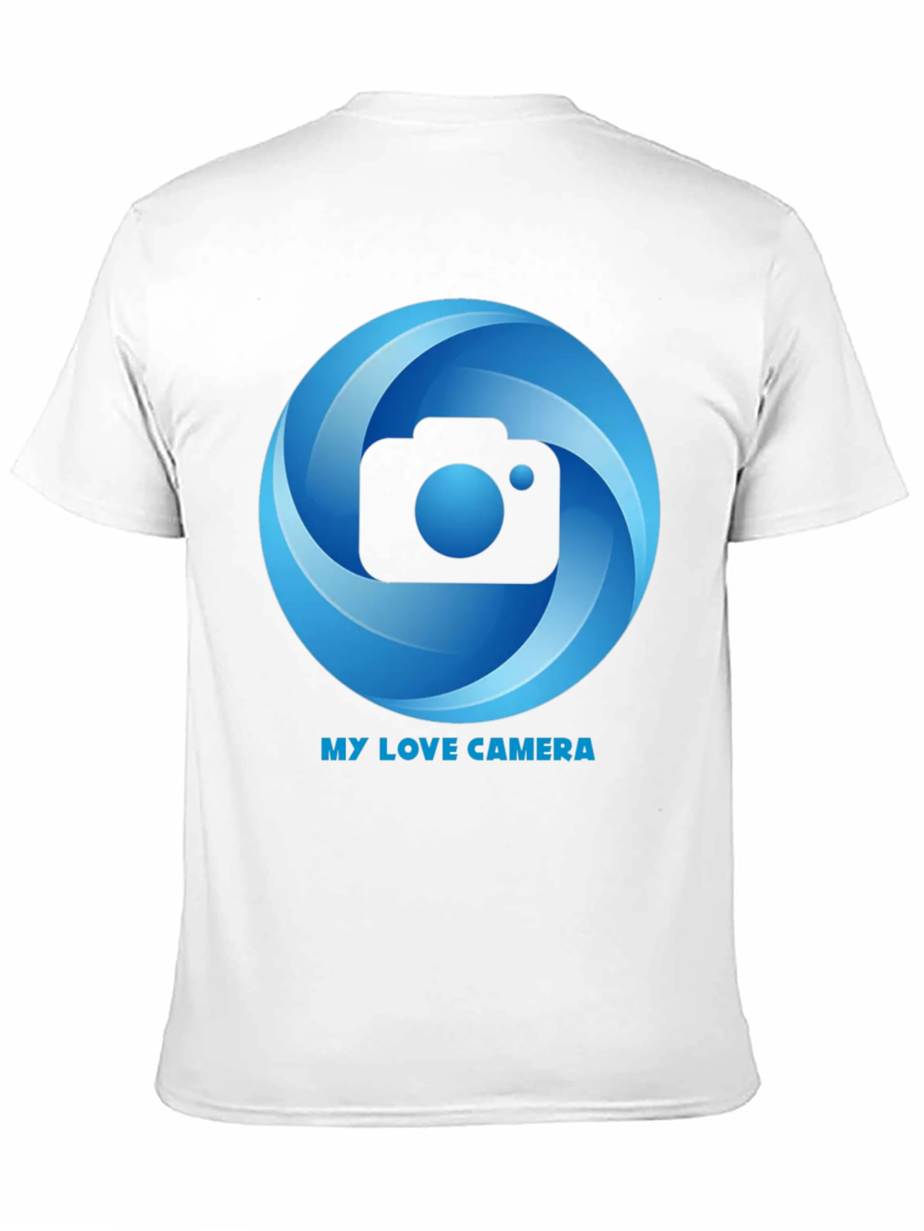 My Love Camera Black Graphic Tee